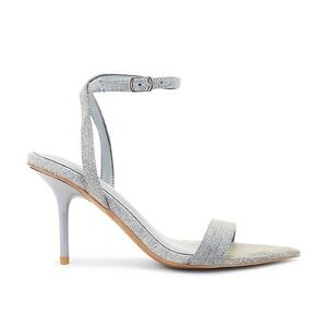 Good American Barely There Heels in Indigo size 8.5 - BRAND NEW